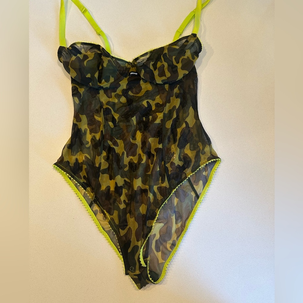 PICOT BRIEF BODYSUIT